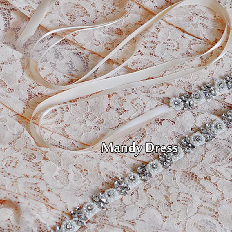 Мэнди 2016 Свадебные Аксессуары Аппликация Из Бисера Искусственный Жемчуг