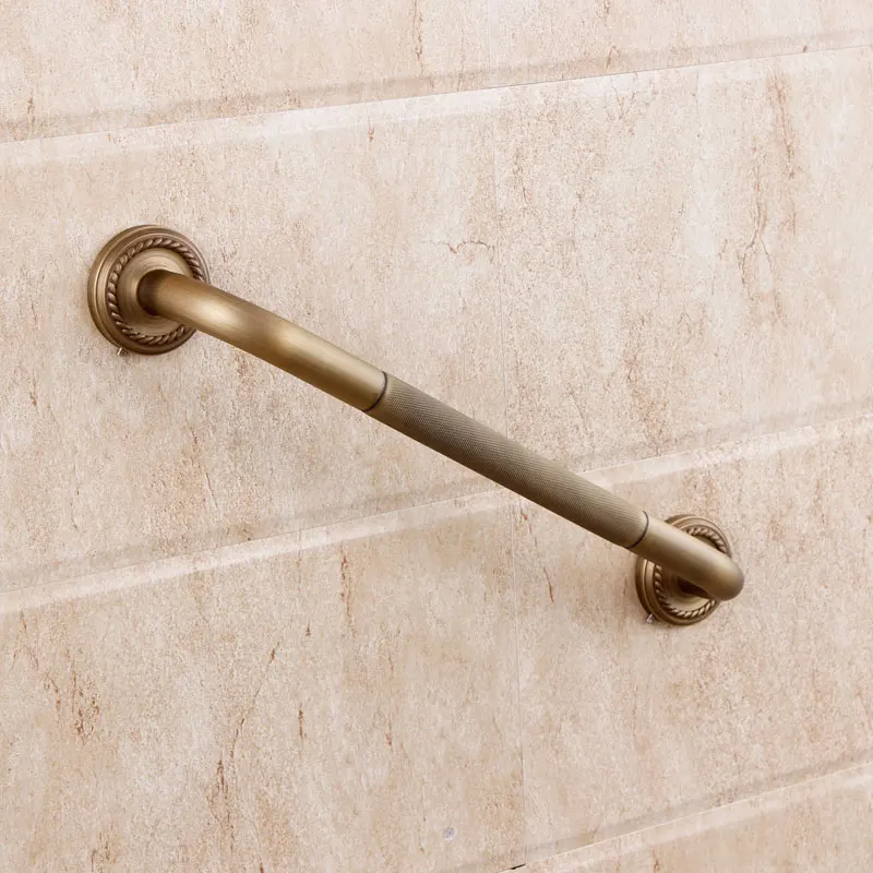 50 см антикварные латунные поручни для ванны Настенные Поручни гостиницы