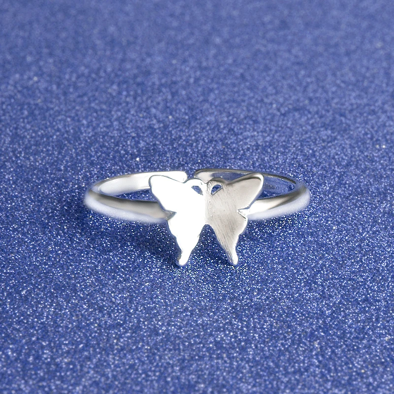 Модные фантастические кольца Elegence Butterfly аксессуары из стерлингового серебра 925
