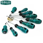 Набор Магнитных отверток LAOA, набор крестовых и прямых отверток для домашнего ремонта, 6 шт.9 шт.