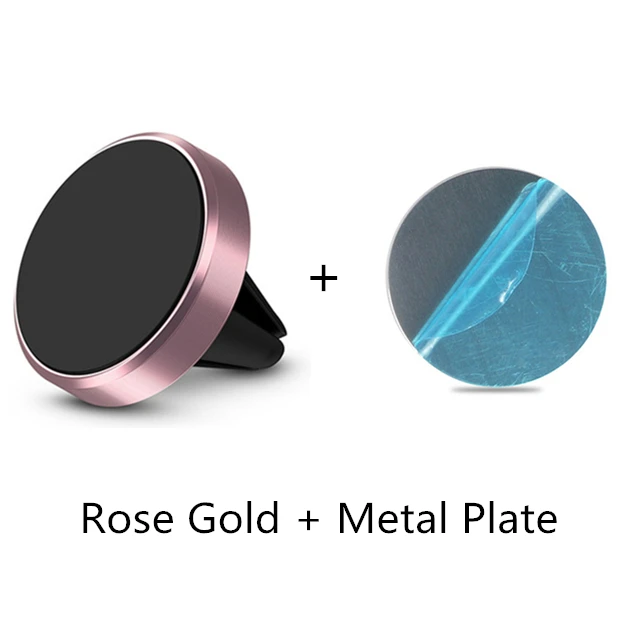 pink color SYRINX держатель для телефона в автомобиле мобильный крепежная подставка для iPhone X XS 6s 7 Xiaomi huawei смартфон Магнитный Магнит Авто поддержка - Цвет: pink color
