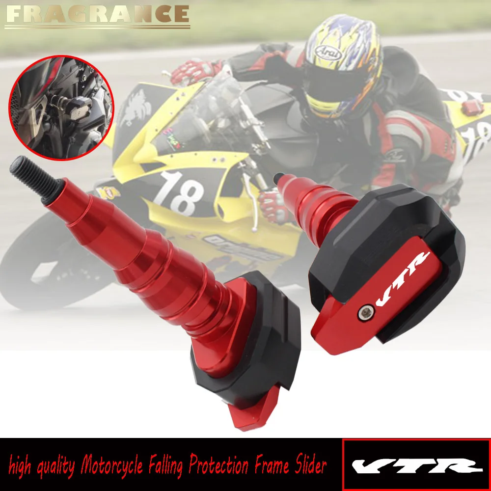 Для HONDA VFR 800 800X 750 1200F 1200X VTR 1000F RVT 1000R скользящая рамка ползунок обтекатель защита от