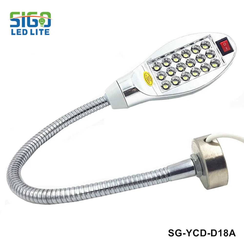 Бесплатная доставка D18A 1.8W led швейная машина лампа промышленный швейный