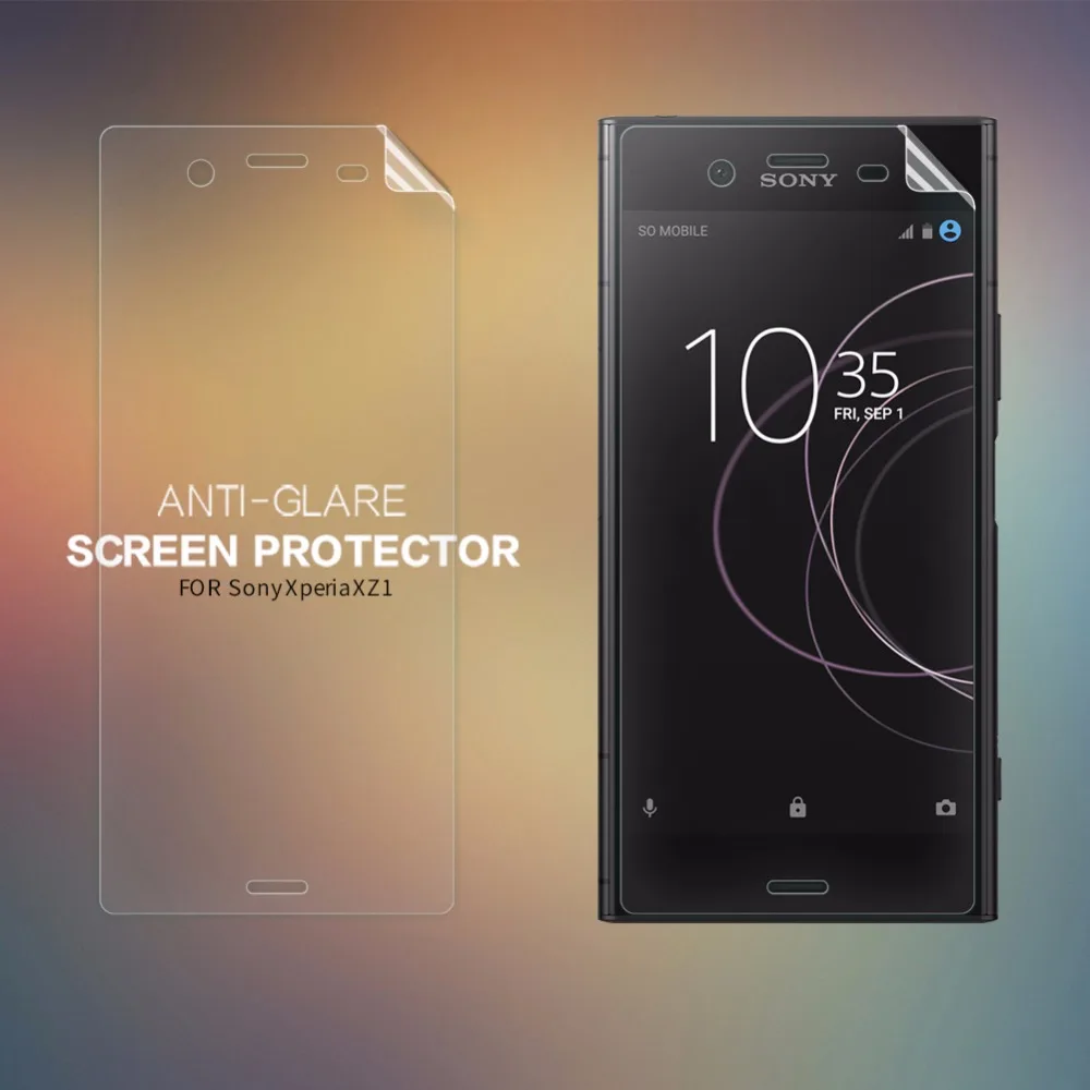 2 шт./лот Защитная пленка NILLKIN для Sony Xperia xz1 ультратонкая прозрачная/матовая