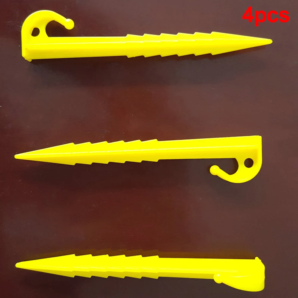 Сверхлегкие уличные кемпинговые штифты пластиковые ABS колышки для песка