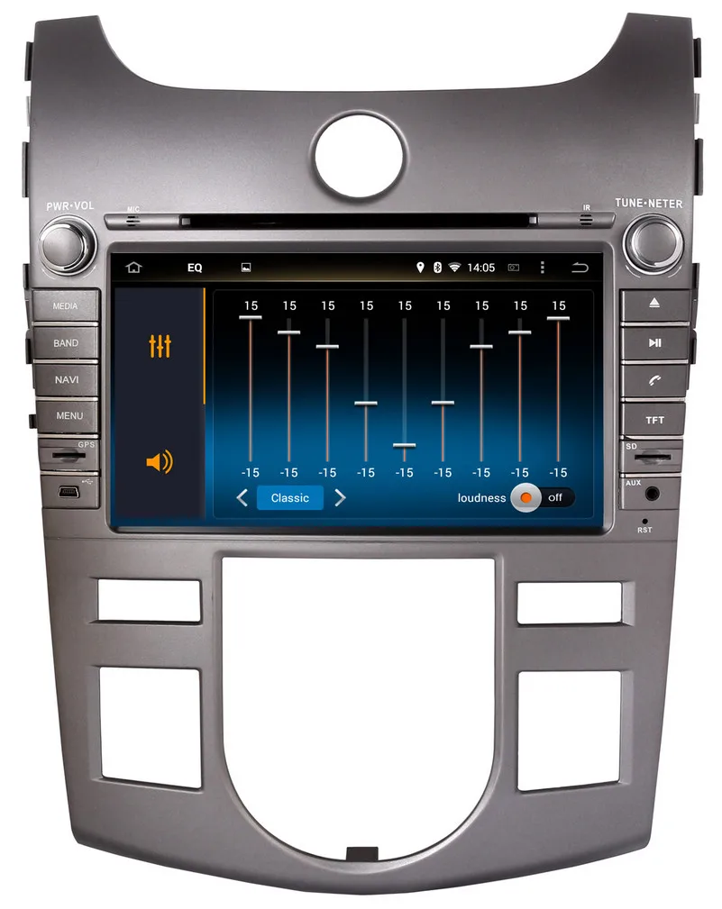 Android 8 0 автомобильный DVD плеер для Kia Cerato Forte 2008 2012 с GPS навигацией Радио BT USB WIFI