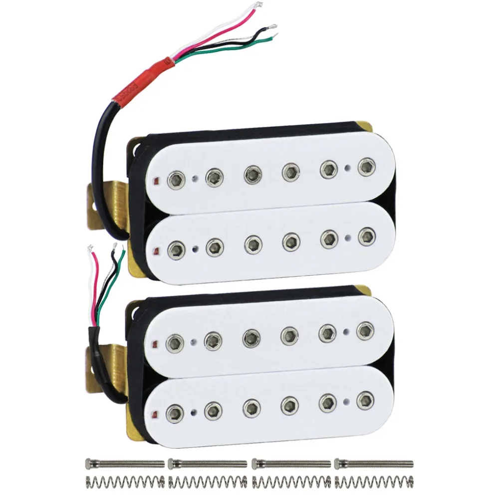 2 шт. набор деталей FLEOR для электрогитары с двойной катушкой|neck pickup|humbucker setpickup set |