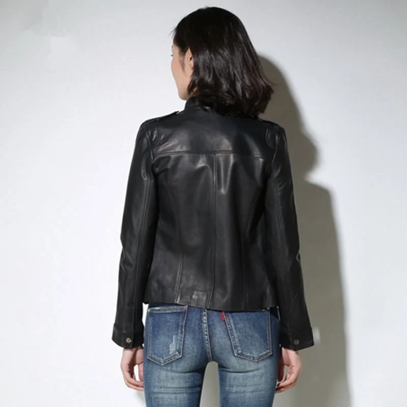 TEXIWAS куртка из натуральной овечьей кожи осеннее пальто уличная брендовая