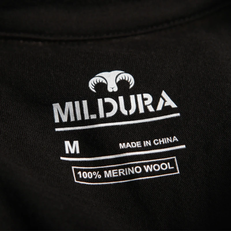 Мужская футболка из 100% мериносовой шерсти размеры S XL|Мужские футболки| |