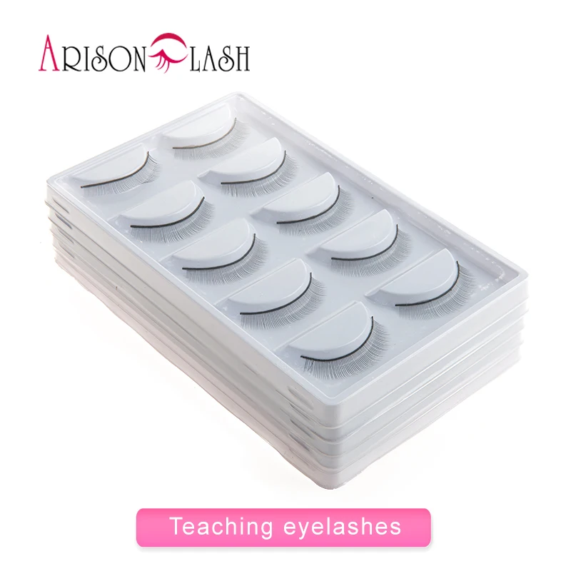 Arison Lash 50 шт./лот тренировочные ресницы для начинающих искусственные накладные
