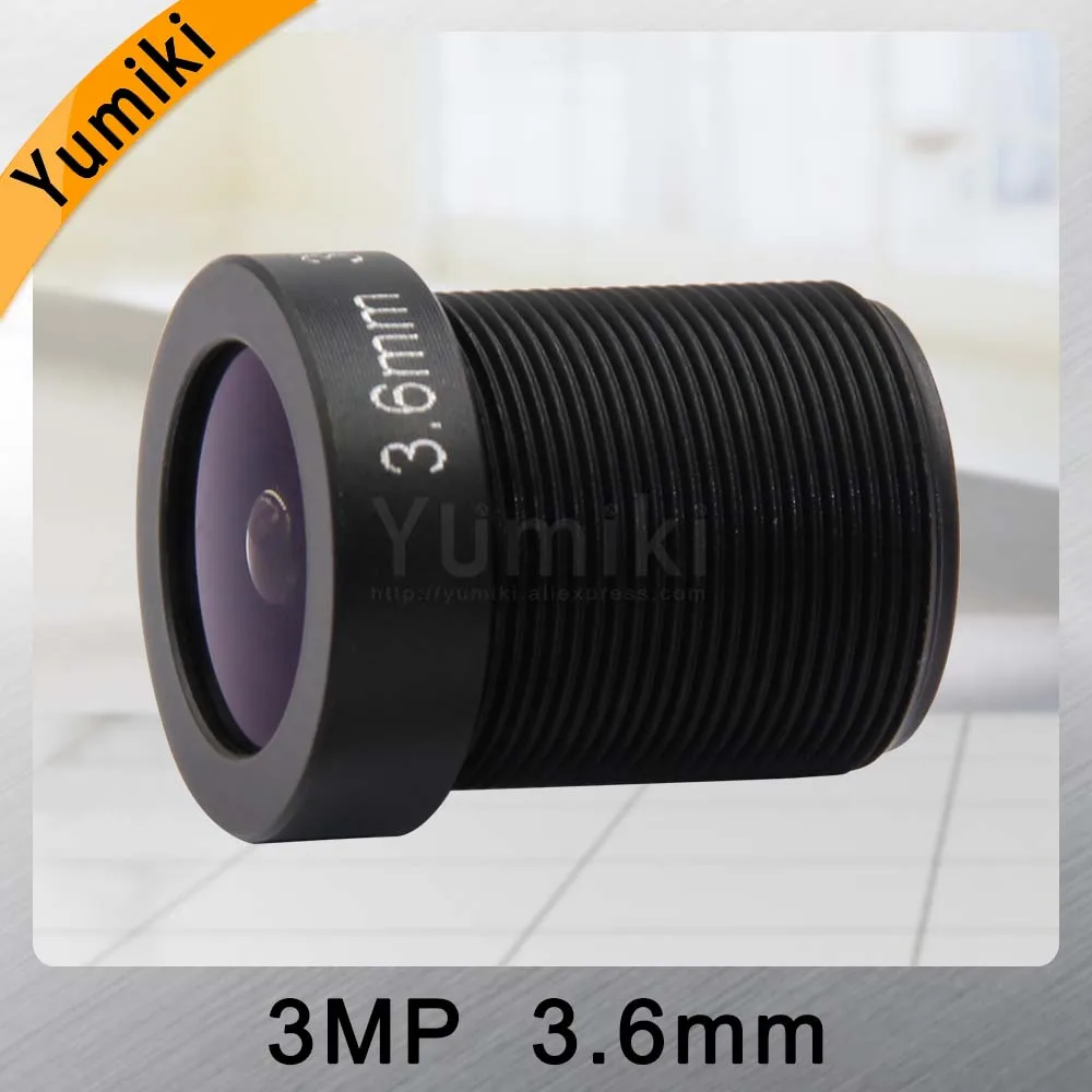 Yumiki 3 0 мегапикселей M12 MTV 6 мм 3MP HD CCTV объектив ИК камеры безопасности с