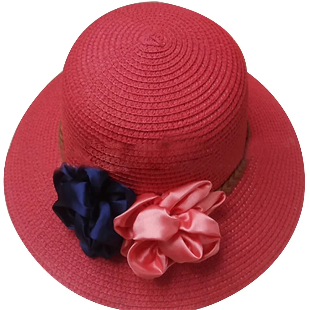 Модные шляпы для женщин 2017 Женская Летняя Повседневная Соломенная шляпа