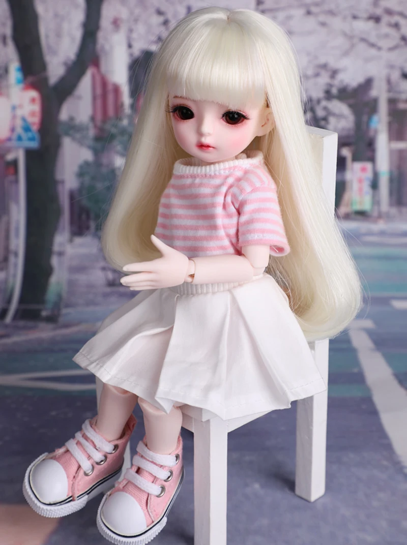 Полный комплект Новое поступление 1/6 шарнирная кукла с ваниллами BJD/SD милая из