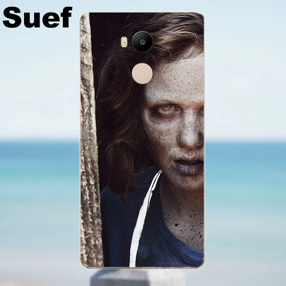 Оригинальный термополиуретановый чехол Suef The Walking Dead Zombie для Xiaomi Redmi 4 3 3S Pro Mi3 Mi4 Mi4i