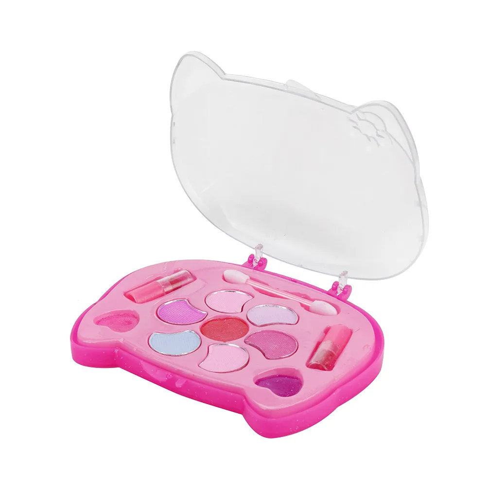 Портативная Игрушка для макияжа в виде кошки девочек моющаяся игрушка