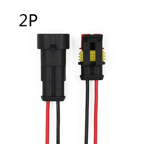 Электрический автоматический штекер EARUELETRIC AMP 1.5, ПВХ, размер 2.6 мм, 1P - 6P, 10AWG - изображение