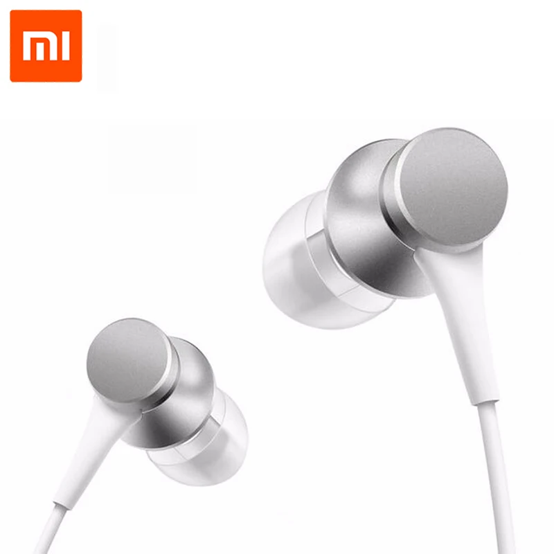 100% оригинальные наушники Xiaomi Mi Piston наушники-вкладыши 3 5 мм с микрофоном и