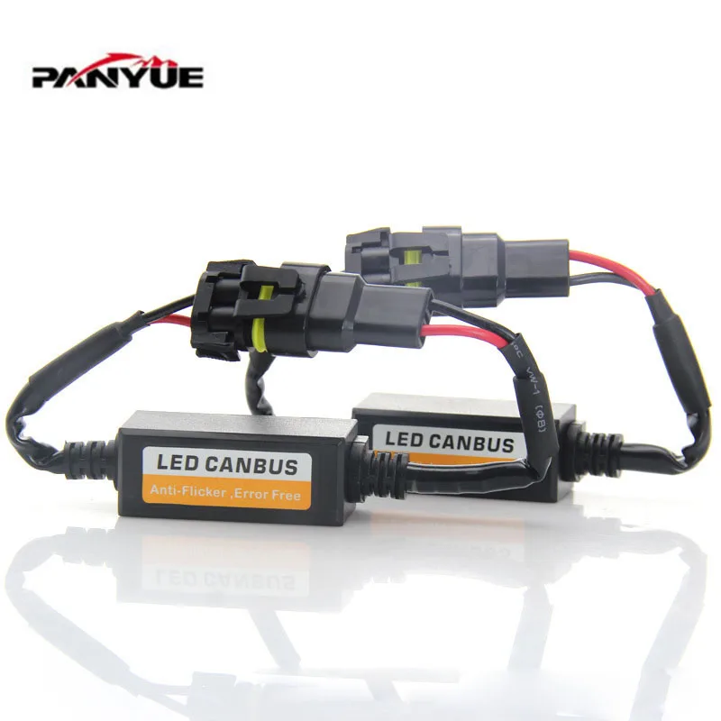 Elglux супер CANBUS декодер H4 LED H7 H11 9005 9006 HB3 HB4 H1 H3 автомобильный предупреждающий об