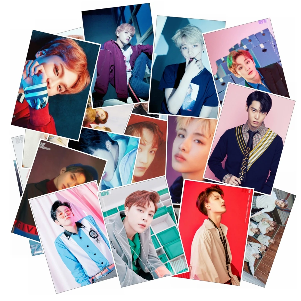 

25pcs Kpop NCT Stickers for Laptop Skateboard Luggage Car Styling Bicycle Motorcycle Doodle Decals Cute Funny Waterproof Sticker
