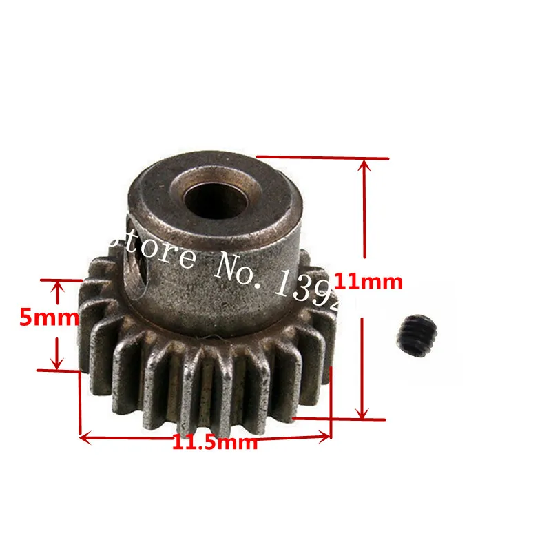 Моторная Шестерня 17T HSP 11119 0 6 модульная запасная часть Шестигранная головка