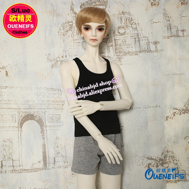 Одежда для куклы BJD SD 1/3 летняя повседневная одежда из чистого хлопка без рукавов