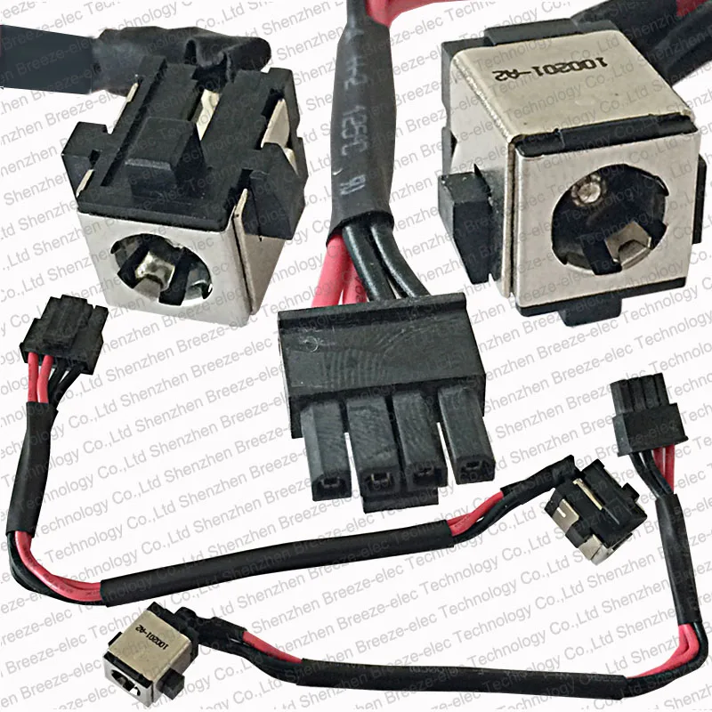 5 шт./лот новый оригинальный разъем питания для ноутбука переменного и