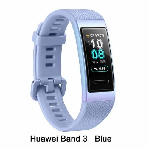 Band 3 bue huawei Band 3/Redmi 3 Pro Smartband металлический каркас, активно-матричные осид, полный Цвет Дисплей сенсорного экрана Плавание ход сердечного ритма Сенсор сна - Цвет: Band 3 bue