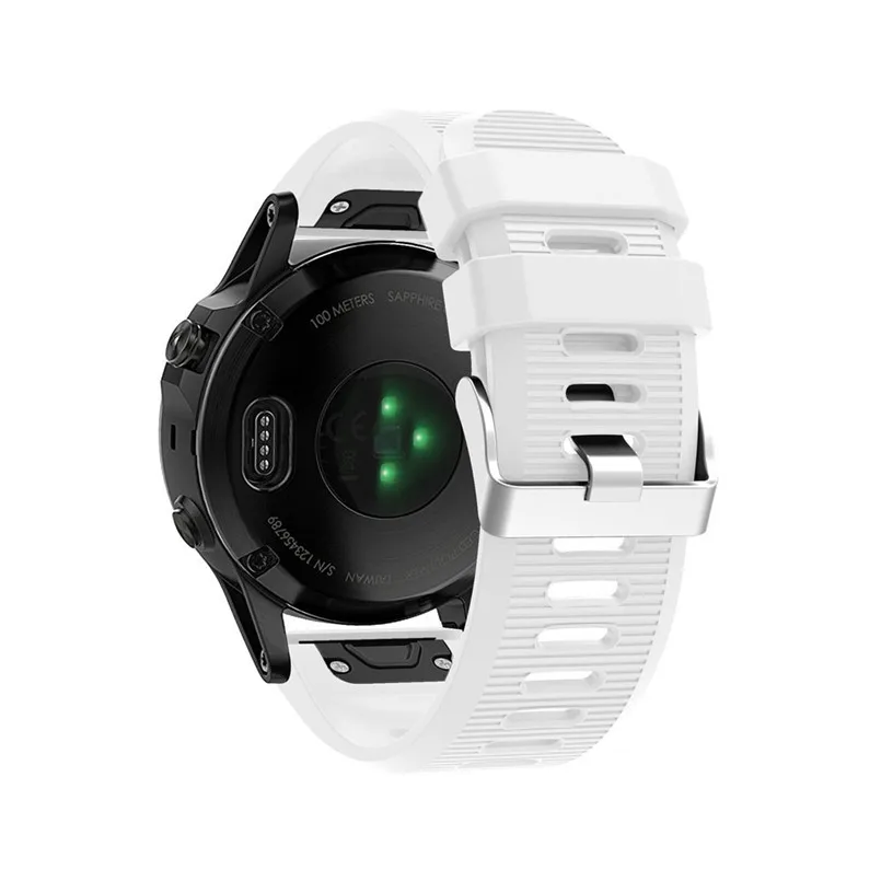 Сменный ремешок для часов из силикагеля мягкий быстросъемный Garmin Fenix 5X Plus 3B21 |