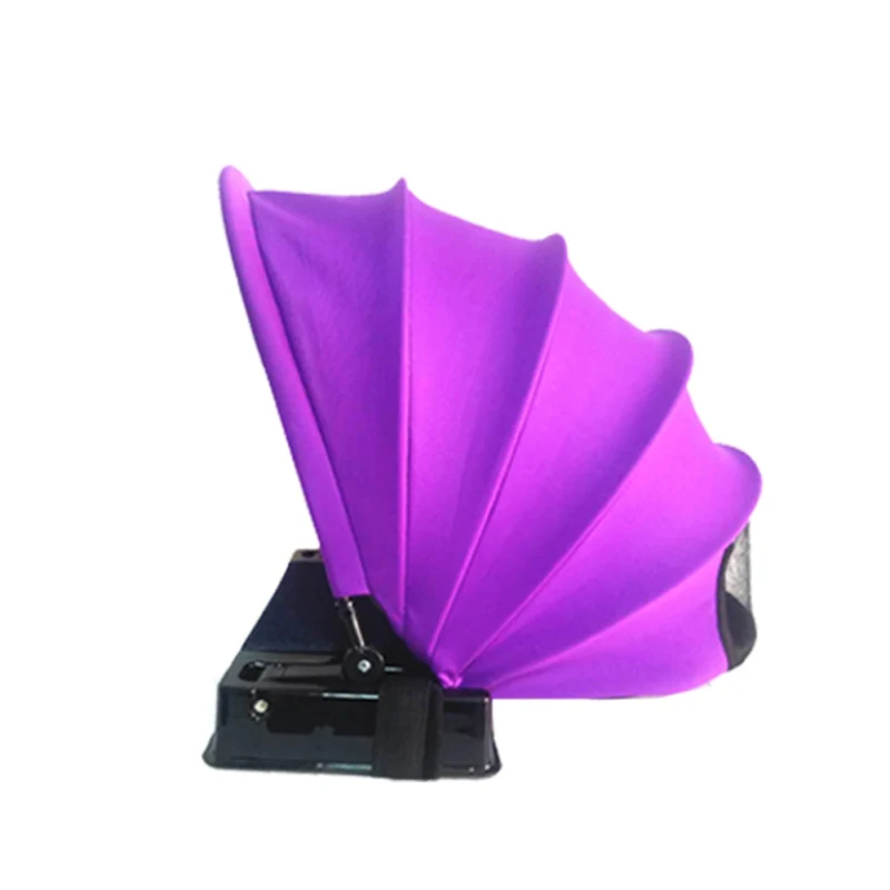 Purple Солнцезащитный Зонт личные тени для палаток Мини пляжный зонт, небольшой Зонт с подушкой Одеяло сумка для переноски - Цвет: Purple