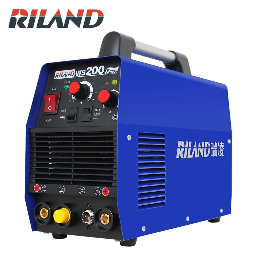RILAND WS200P дуговой сварочный аппарат TIG Pulse многофункциональный портативный
