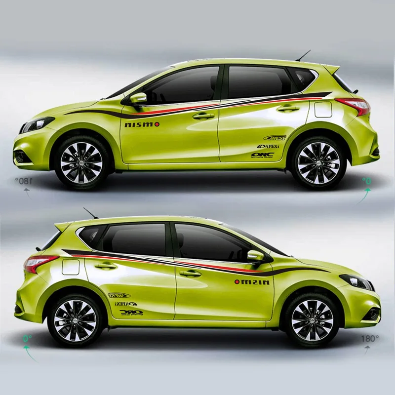 Автостайлинг TAIYAO Спортивная Автомобильная наклейка для Nissan Tiida Mark Levinson