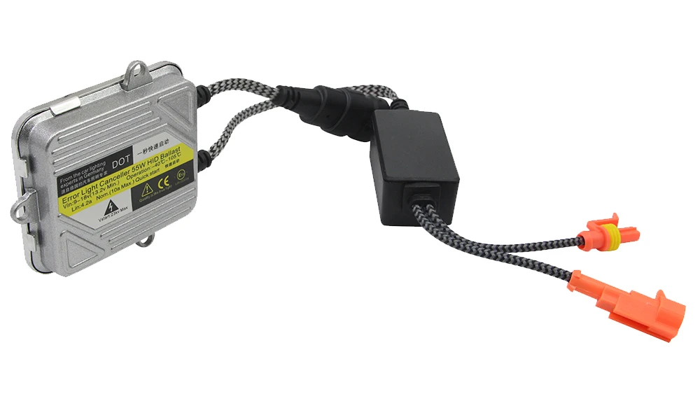 HID ксеноновый балласт 12V 55W тонкий цифровой балласт блок электронное зажигание для ксеноновая лампа H7 H4 H1 H3 H11 9005 9006 9007 880 881