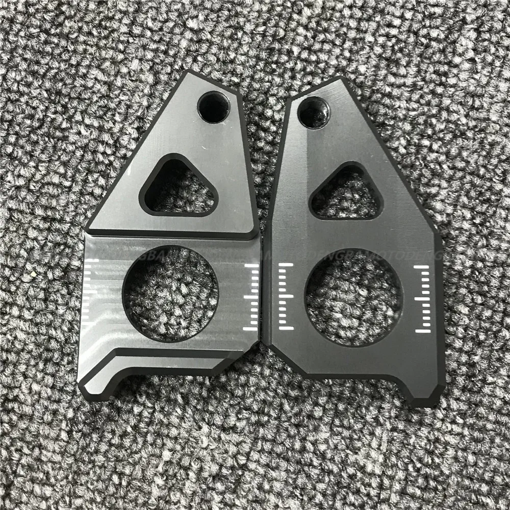 Мотоциклетные CNC алюминиевые задние оси шпинделя цепи блоки регулировки