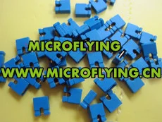 

100Pcs Blue 2.54mm Jumper Cap mini Jumper Short Circuit Cap Connection Closed