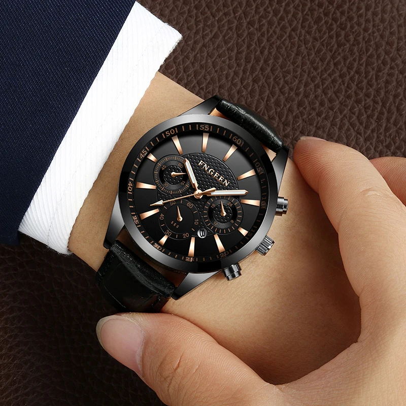 Бренд fngeen наручные часы водонепроницаемые Дизайнерские мужские Роскошные