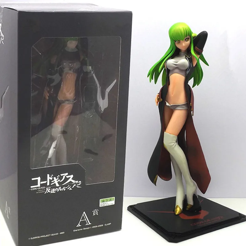 Код Geass lelouch of rebellion 1/8 Scale окрашенный Сексапильный C.C. Экшн фигурки коллекция