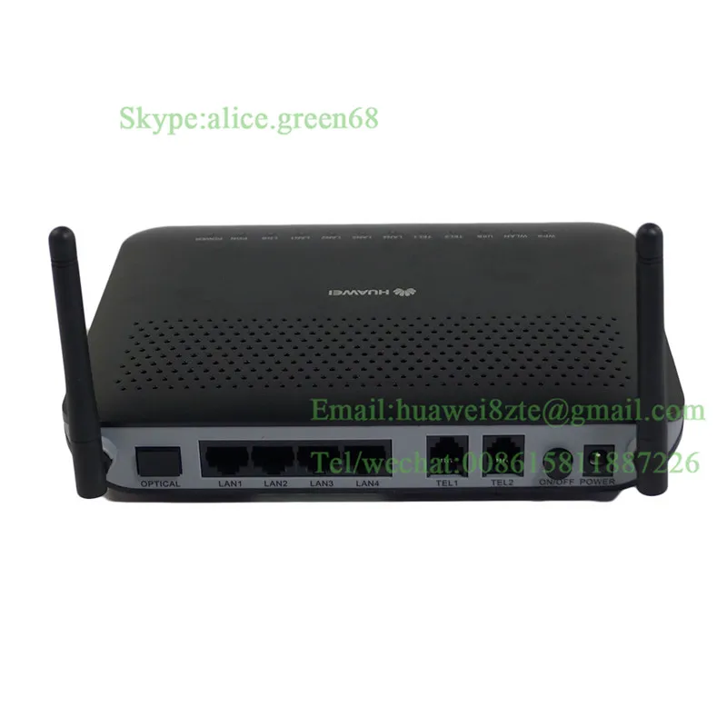 Вторая рука 90% новый Hua wei echolife английский интерфейс установки GPON ONU HG8245 4GE Lan порты +
