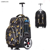 travel tale high quality convenient fashion rolling luggage multifunction students shoulder suitcase wheels carry ons trolley