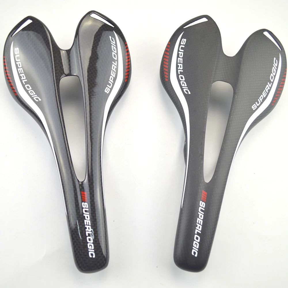 Седло Велосипедное из углеродного волокна матовое/глянцевое 3K|bicycle saddle road|saddle