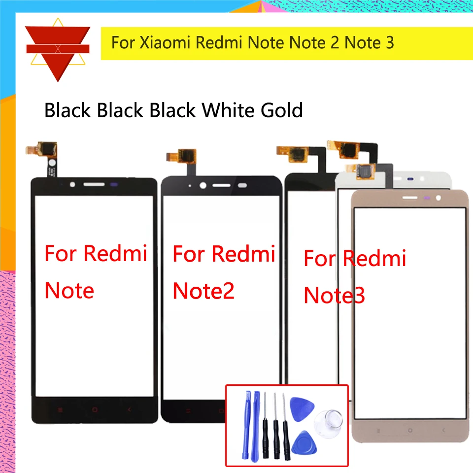 Оригинальный сенсорный экран 5 дюйма для Xiaomi Redmi Note 2 3 датчик ЖК дисплей