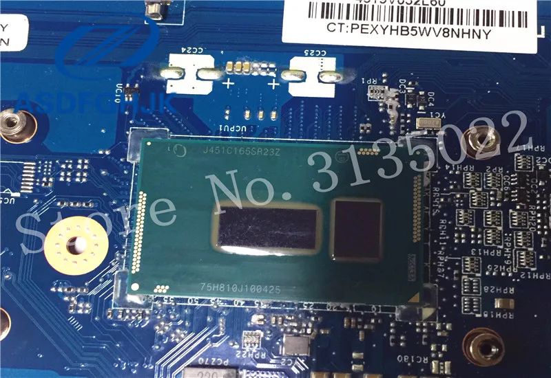 Laptop Motherboard 801860-501 FOR HP 15-R LA-B972P DDR3L SR23Z i3-5010U Integrated 100% Test ok | Компьютеры и офис