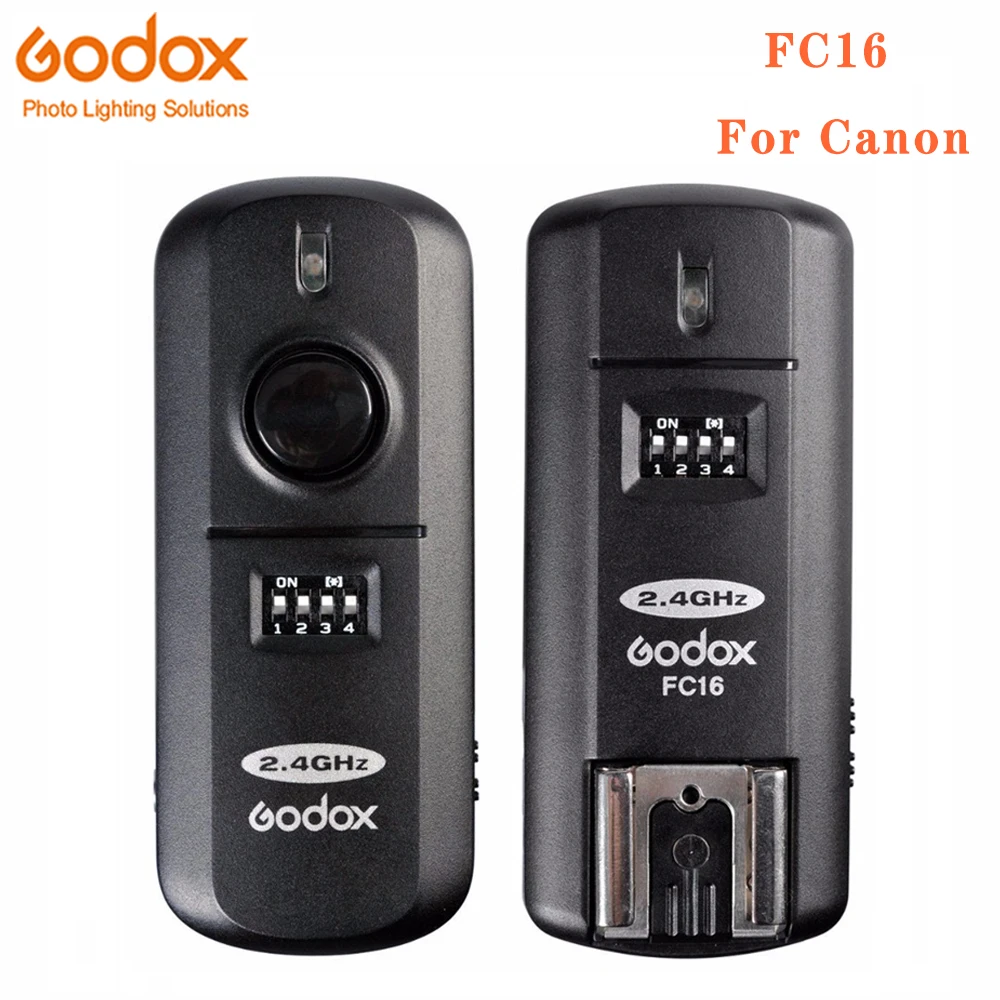 Godox FC 16 каналов 2 4G беспроводной дистанционный триггер вспышки студийный