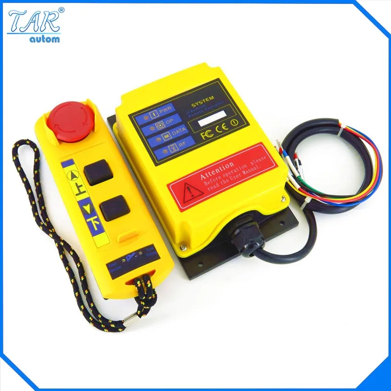 

AC 380V Industrial Remote Control Switch Crane Transmitter 2 channels