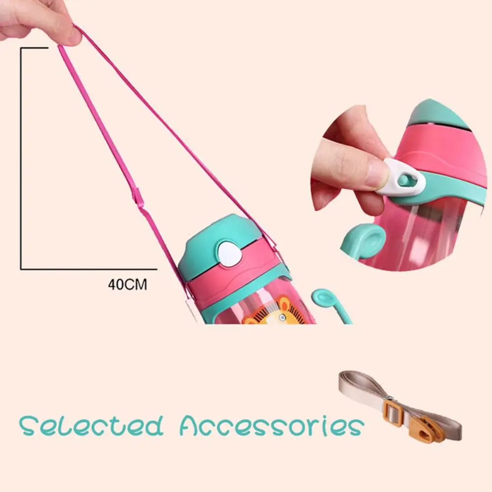 Детские питьевые бутылки с милым рисунком Мультяшные не содержит Бисфенол А