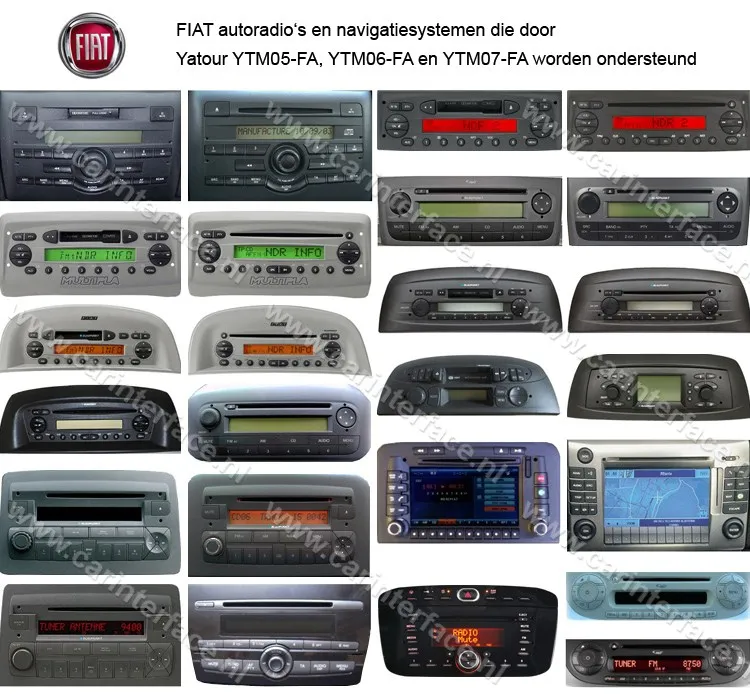 Музыкальный плеер YATOUR с поддержкой Bluetooth для FIAT GRANDE PUNTO EVO Radio Blaupunkt 169 Del.phi F199 |