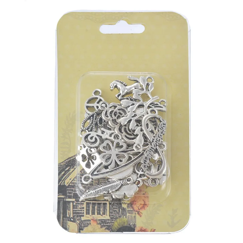 LASPERAL Новое поступление античное серебро/золото цветные подвески Случайные