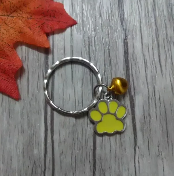 40 шт./партия эмалированный брелок для ключей диаметр 25 мм|key chain|key ringcharm key |