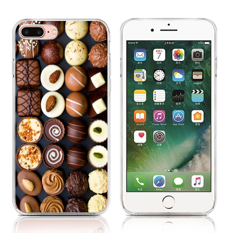Food Series Phone Case For iPhone 4 4s 5 5s Se 6 6s Plus 7 High Quality Painted TPU Soft Silicone Cover Shell | Мобильные телефоны