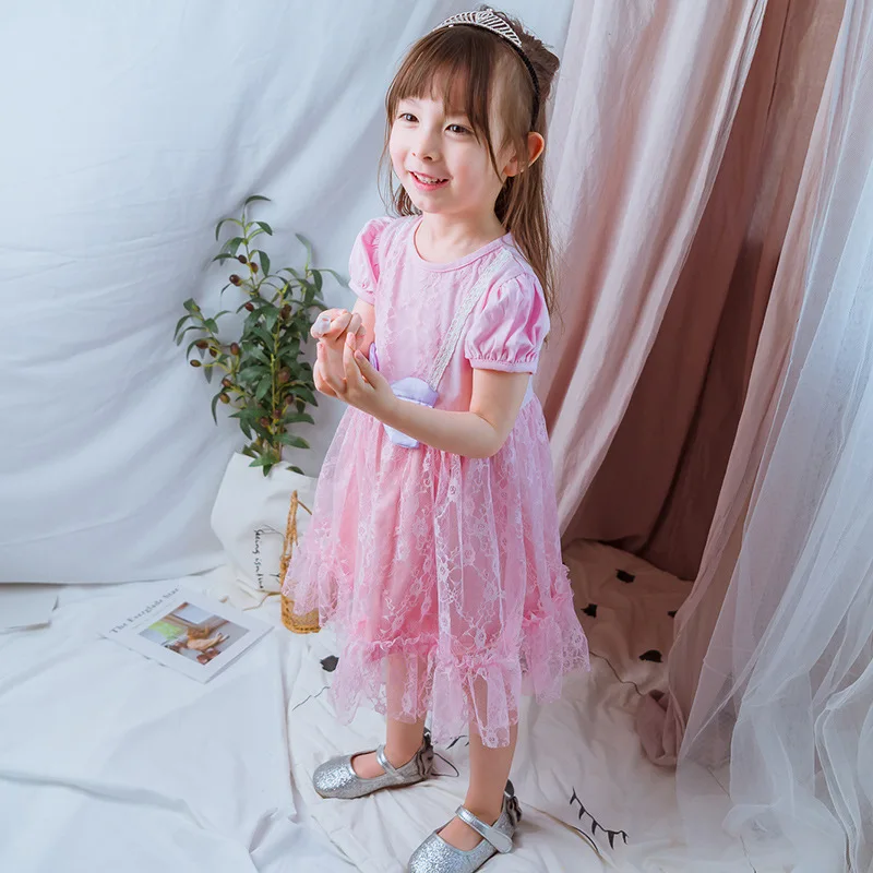 Детские платья принцессы Софии и Эльзы для маленьких девочек бальное платье