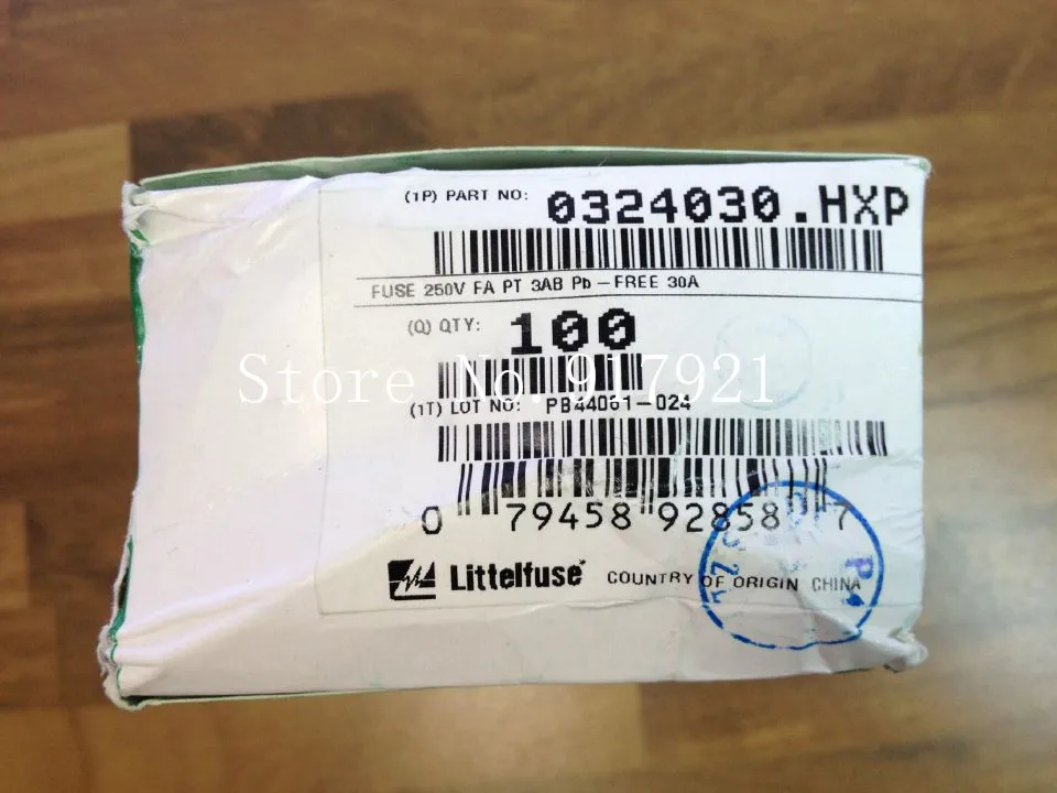 [ZOB] Соединенные Штаты Litteituse Netlon HXP 0324030 30A250V керамический трубчатый